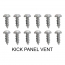 Interior Trim Screw Kit - Stainless - 130 piece - 1957-60 Ford Truck