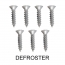Interior Trim Screw Kit - Stainless - 130 piece - 1957-60 Ford Truck