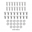 Interior Trim Screw Kit - Stainless - 130 piece - 1957-60 Ford Truck