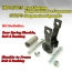Shackle Kit - Rear of Rear Leaf Spring - 1957-64 Ford Truck