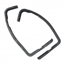Vent Window Rubber Seals - Pair - 1959 Ford Galaxie, 1959 Ford Edsel