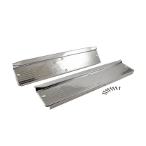 Door Scuff Plates - 4 Door Rear - Pair - 1959 Ford Galaxie
