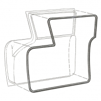 Door Seal Kit - 4 Door Sedan - 1959 Ford Car