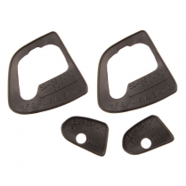 Outside Door Handle Pad Set - 1952-56 Ford Car