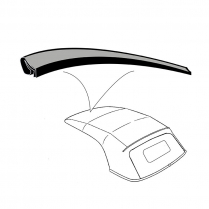 Header Bow Seal - On Top of Windshield - 1952-54 Ford Car