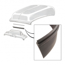 Hood Radiator Seal - 1953-56 Ford Truck