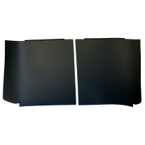Behind Seat Interior Trim Panel - Black - 1953-55 Ford Truck