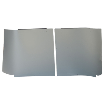 Behind Seat Interior Trim Panel - Gray - 1953-55 Ford Truck