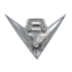 Grille Emblem - V8 - 1953 Ford Truck