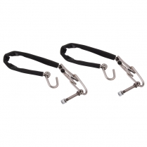 Tailgate Chains & Brackets - Stainless - 1953-72 Ford Truck