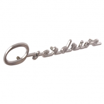 Hood Nameplate Emblem - "Overdrive" - 1953-56 Ford Truck, 1953-55 Ford Car