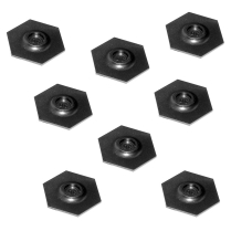 Rear Spring Anti-Squeak Pad Set - 8 Pieces - 1960-72 Ford Car