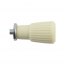 Cigar Lighter Knob - White - White w/White Plastic Insert  - 1960-63 Ford Car