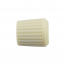 Radio Knob - White w/White Plastic Insert - Flat Shaft - 1960-63 Ford Car