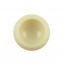 Radio Knob - White w/White Plastic Insert - Split Shaft - 1960-63 Ford Car