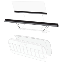 Tailgate Glass Channel Seal - 1960-63 Ford Car