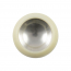 Choke Cable Knob - White w/Chrome Insert - 1960-63 Ford Car