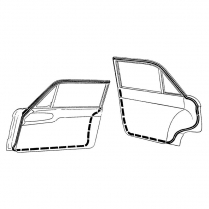 Door Seal Kit - 4 Door Sedan - 1960-65 Ford Falcon