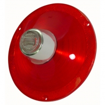 Taillight Lens - w/Backup Light - FoMoCo Script - 1961 Ford Galaxie
