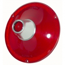 Taillight Lens - w/o Backup Light  FoMoCo Script - 1961 Ford Galaxie