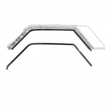 Roof Rail Seals - Hardtop - 1961-63 Ford Thunderbird