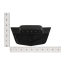Hood Emblem - V8 - Satin Black - 1961-66 Ford Truck