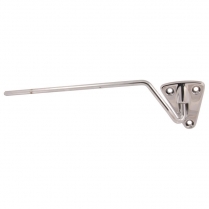 Sun Visor Bracket and Arm - Chrome - LH - 1961-66 Ford Truck
