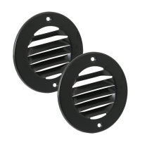 Windshield Defroster Vent Covers - Plain - 1961-66 Ford Truck