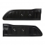 Door Panels - Black - Pair - 1961-66 Ford Truck