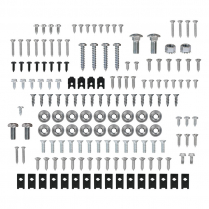 Interior Trim Screw Kit - Stainless - 108 piece - 1961-66 Ford Truck