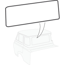 Back Glass Seal - 1961-67 Ford Econoline