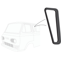 Body Side Window Seal - Behind Cab Doors - 1961-67 Ford Econoline