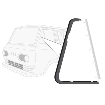 Vent Window Rubber Seals - 1961-67 Ford Econoline