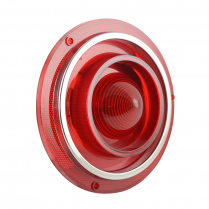 Taillight Lens - w/o Backup Light - 1962 Ford Galaxie