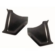 Kick Panels - Black - 1960-64 Ford Galaxie, 1961-64 Mercury Monterey