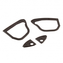 Outside Door Handle Pad Set - 1962 Ford Galaxie