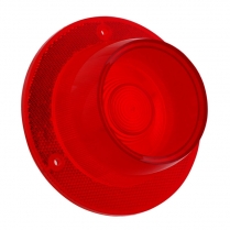 Taillight Lens - w/o Backup Light - 1962 Ford Falcon
