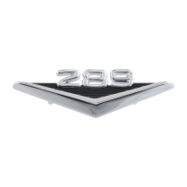 Front Fender Emblem - 289 - 1966-68 Ford Bronco, 1963-65 Ford Car