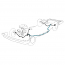 Steel Brake Line Kit - Front to Rear - 1963-64 Ford Galaxie