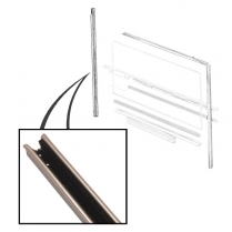 Division Bar Glass Run - Galaxie - Hardtop & Convertible - 1963-64 Ford Car  