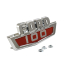 Hood Side Emblem - "FORD 100" - 1963-66 Ford Truck