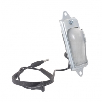 License Plate Light Assembly - 1964-72 Ford Galaxie, 1965-69 Ford Falcon & Fairlane, 1964-72 Ford Thunderbird