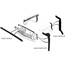 Radiator Support to Hood Seal - 1964-65 Ford Falcon