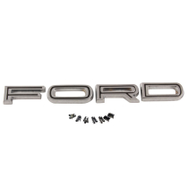 Hood and Trunk Letters - Black Accented - 1965-67 Ford Car