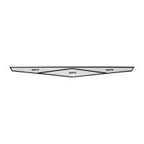Trunk Lid Emblem Decal - 1965 Ford Galaxie