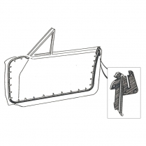 Door Seal Set - Hardtop & Convertible - 1965-68 Ford Galaxie, 1965-68 Ford LTD