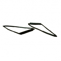Vent Window Rubber Seals - Pair - Hardtop and Convertible - 1965-68 Ford Galaxie, 1965-66 Mercury Car