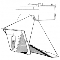 Front Cab Mount - LH - 1965-67 Ford Truck