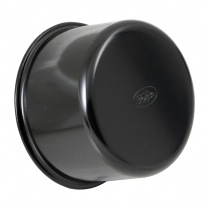 Oil Filler/Breather Cap - Push On - Oval FoMoCo - Black - 1965-70 Ford Truck, 1966-77 Ford Bronco, 1964-70 Ford Car