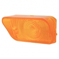 Parking Light Lens - Amber - Left - 1966-67 Ford Fairlane Car